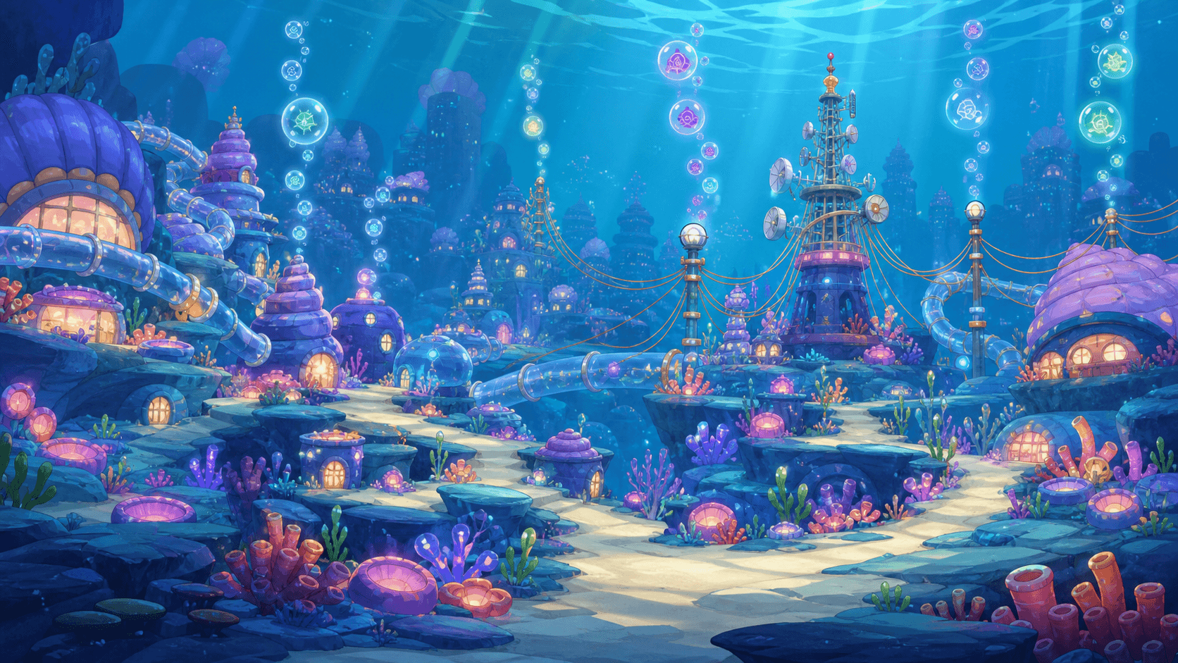 The Deep Signal game area